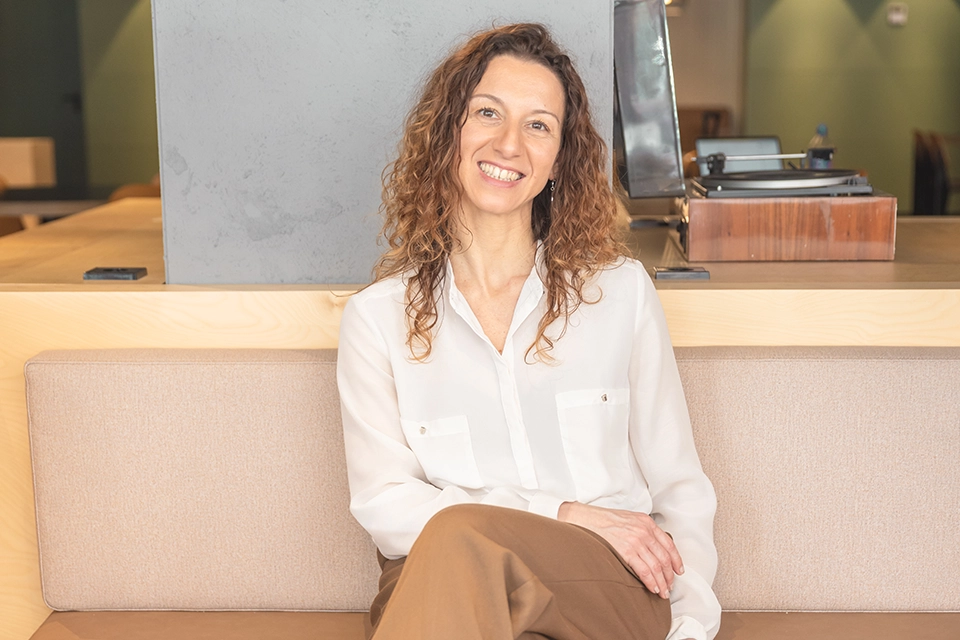 foto Patri Gómez sonriendo
